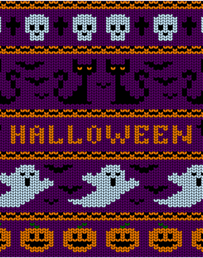 Halloween embroidery