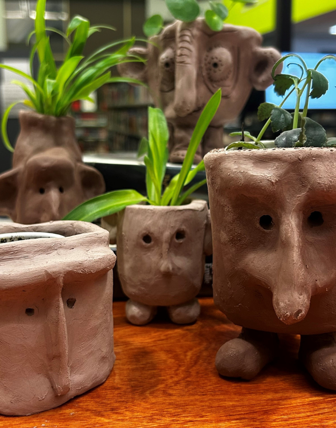 Atelier de création d’un cache-pot