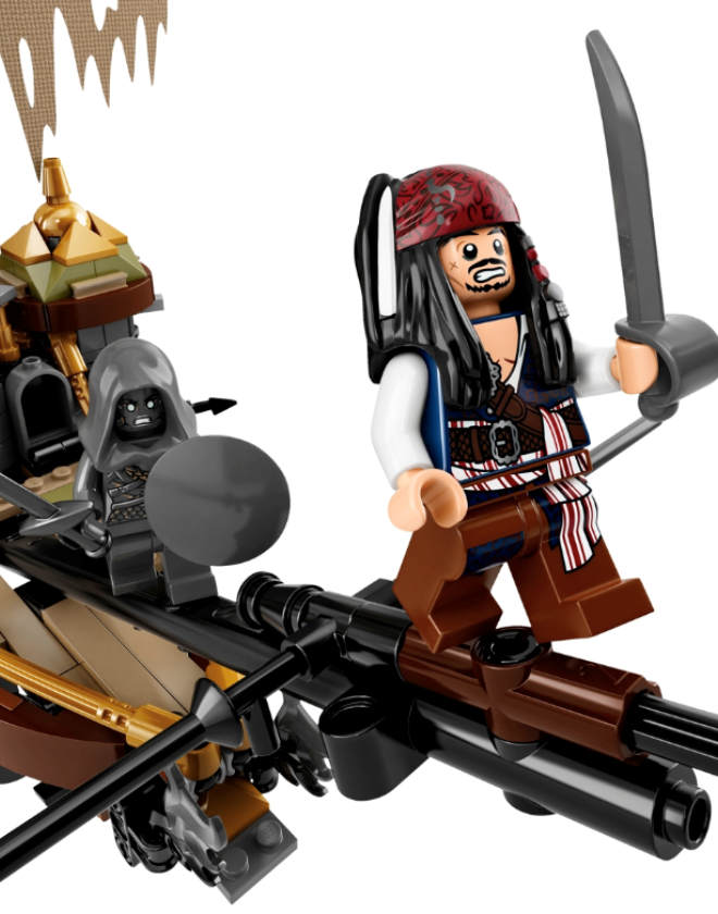 Pirates des Caraïbes en Lego