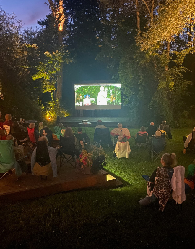 Open air cinema