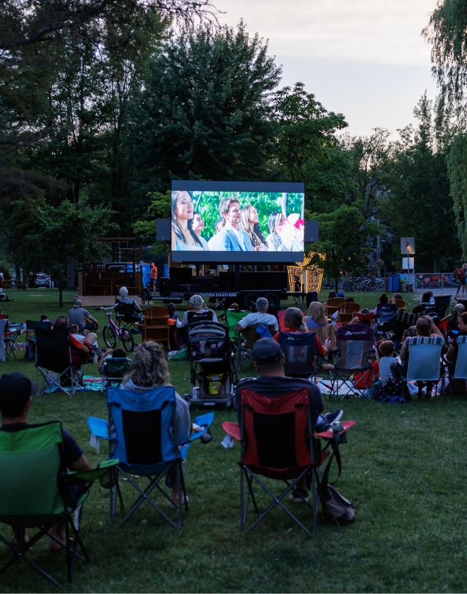 Cinéma en plein air