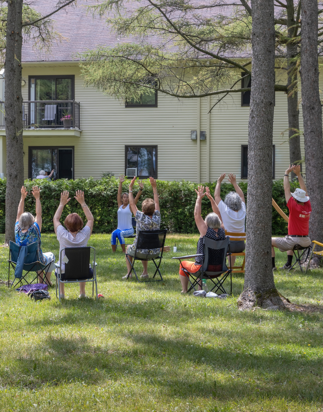 Chair yoga