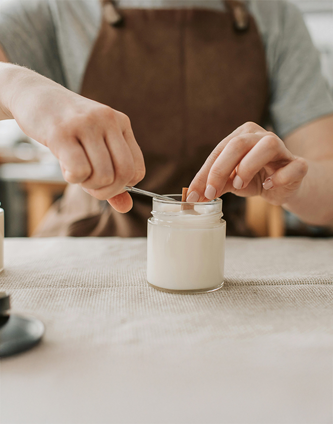 Making a candle