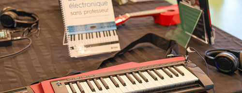 La bibliothèque municipale de Vaudreuil-Dorion inaugure son studio d’enregistrement et sa collection d’instruments de musique
