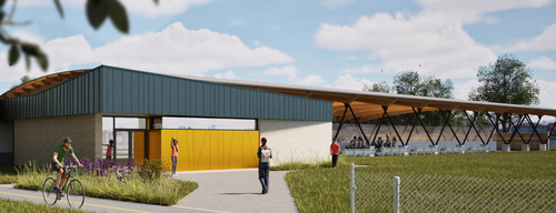 La nouvelle patinoire extérieure réfrigérée de Vaudreuil-Dorion nommée en hommage à Léo Dufour